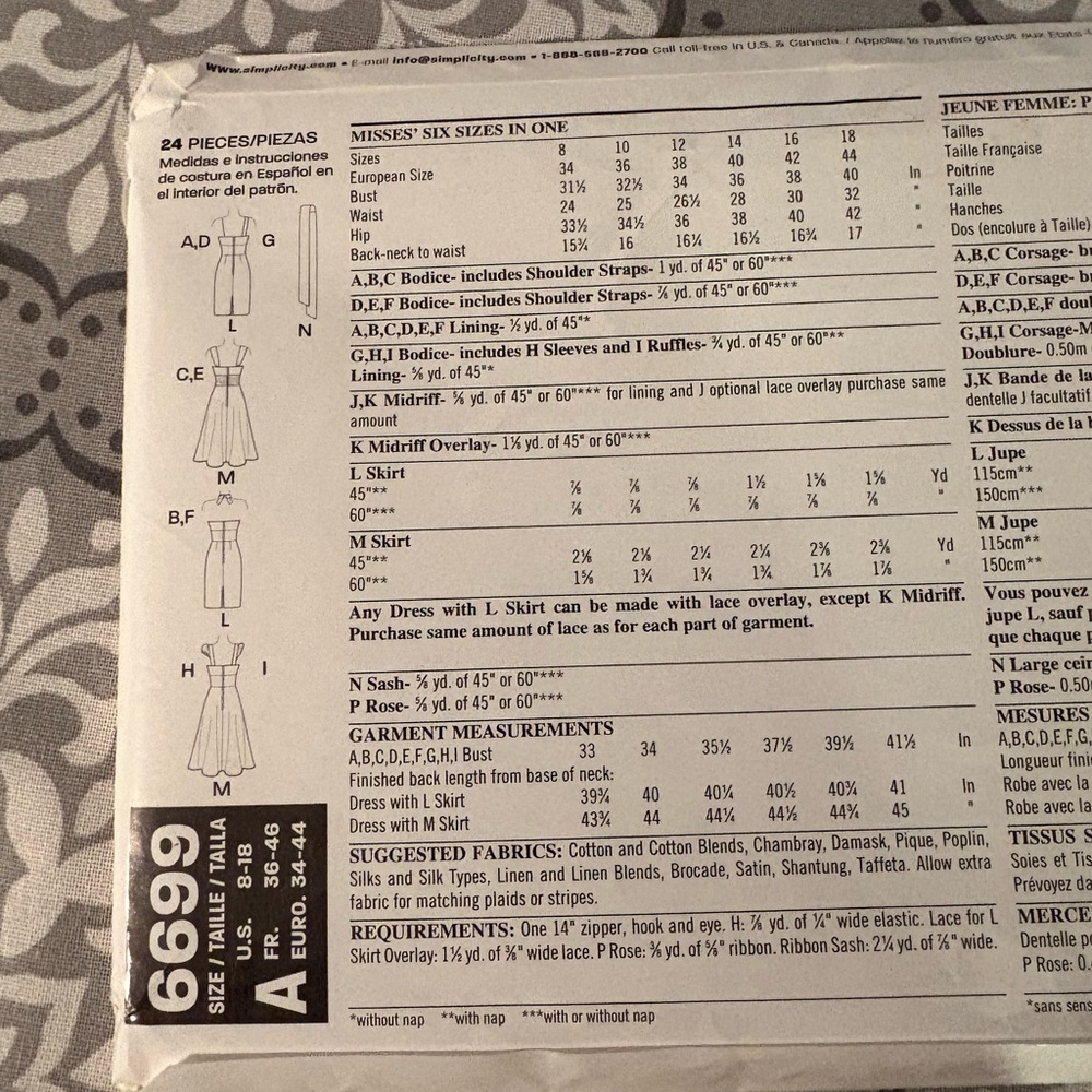 NWT Newlook Dress Pattern Collection - Picture 3 of 5